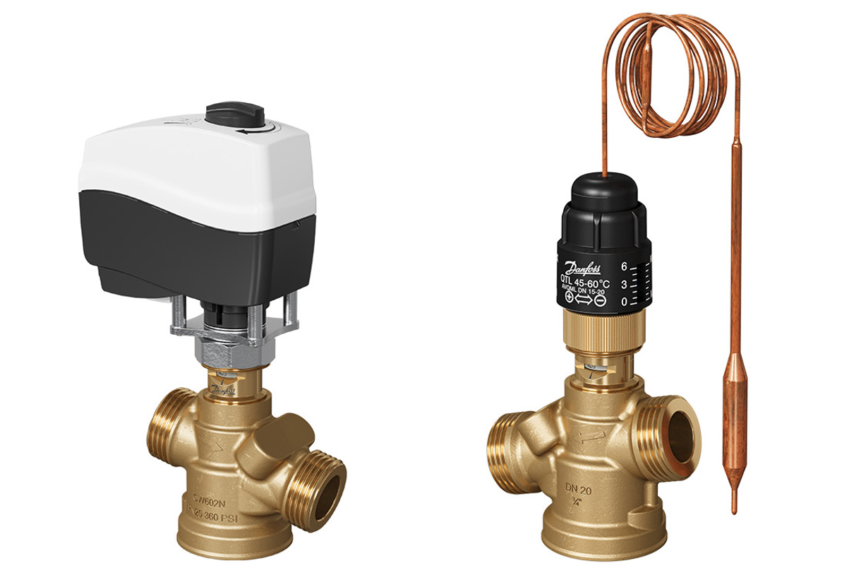 Danfoss AB-QM Druckunabhängiges Regelventil – 003Z1213, Verschraubt, Für Wasser