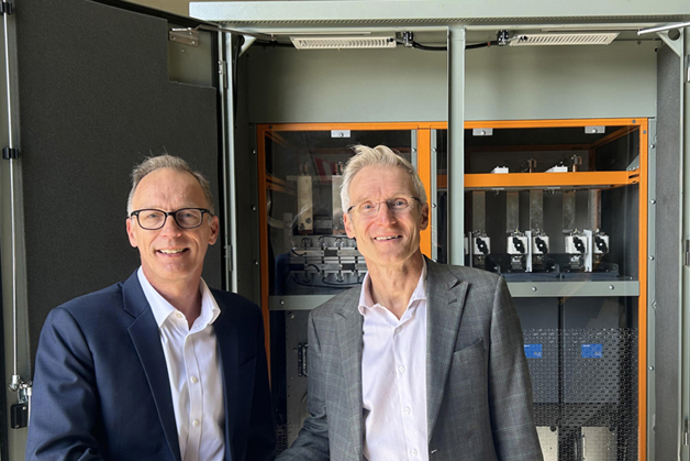 Joris Feekman, Regional Sales Manager at Danfoss with Michael Jansen, Managing Director of PowerTec Engineered Solutions