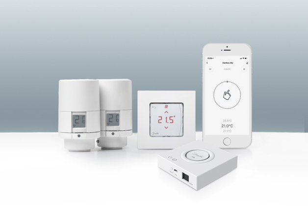 Radiátory, teplovodní podlahové vytápění nebo obojí? Danfoss Ally ™ nabízí řešení pro jakýkoli dům i potřebu