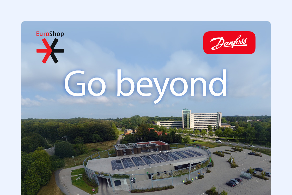Danfoss auf der EuroShop 2026: Go beyond 