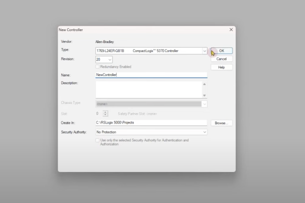 Snimak ekrana iz softvera Rockwell Studio 5000 koji se integriše sa Danfoss pretvaračima