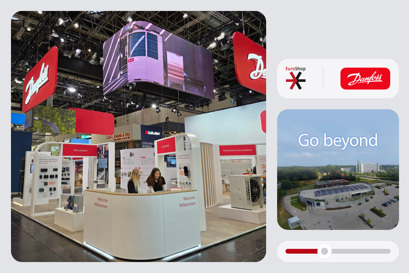 EuroShop 2026 booth tour with Danfoss