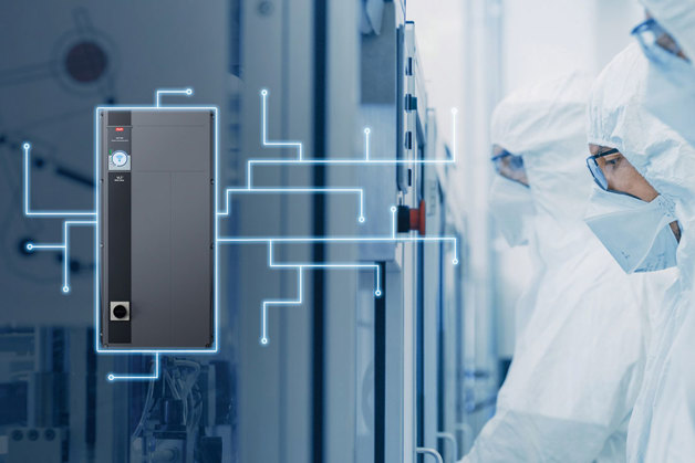 Safeguard production in clean rooms with HVAC drives