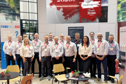 Danfoss medarbejdere på VVS25 standen