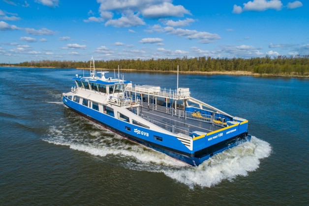 Noordzeekanaal ferry (NZK) - Krachtenbundeling voor succesvolle energietransitie - Holland Shipyards - HSE - Danfoss Drives