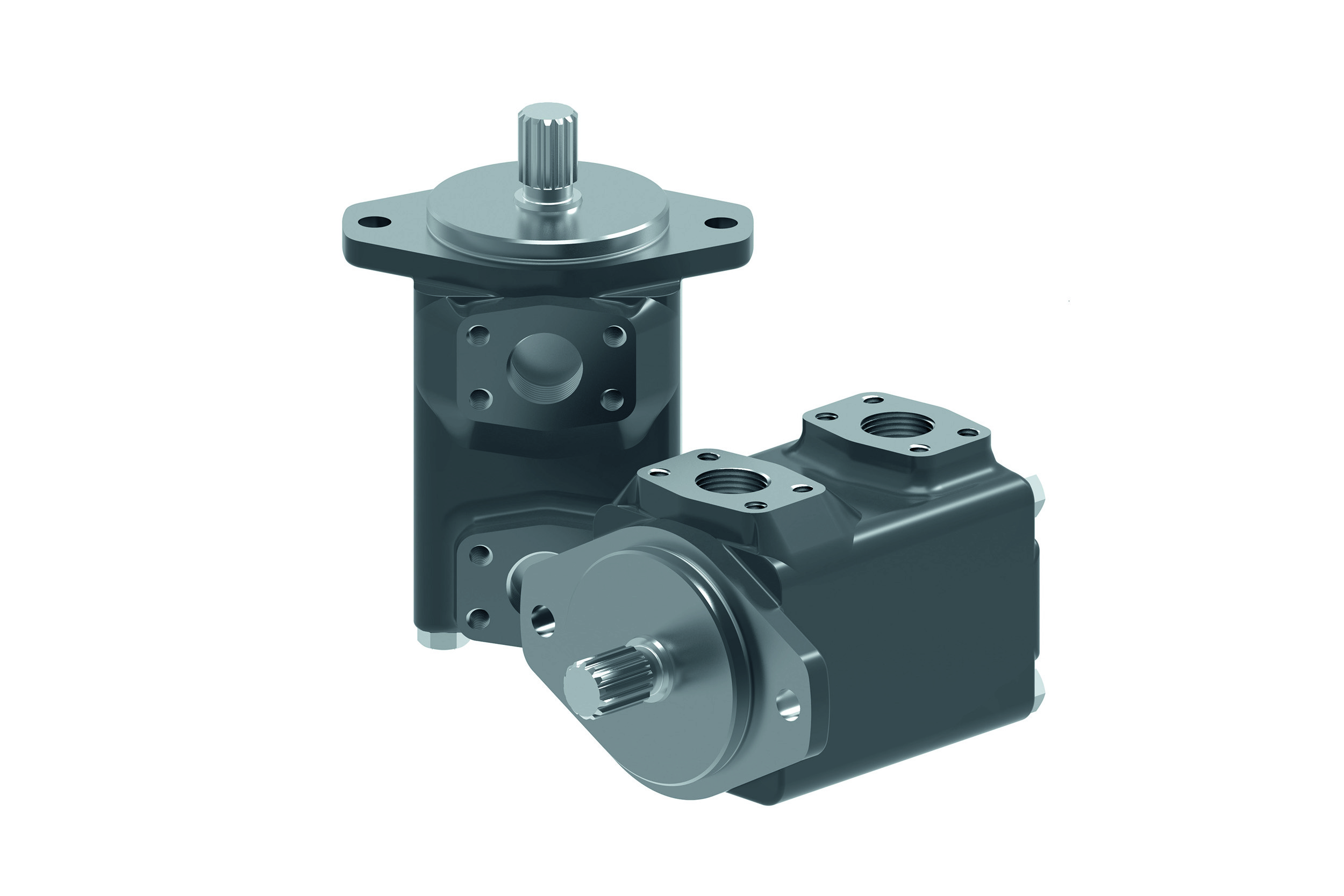 Industrial vane motors