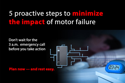5 Proactive Steps to Minimize the Impact of Motor Failure E-book