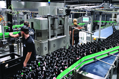 Legendre: Effektiv drikkevaretransport med iC7-Automation