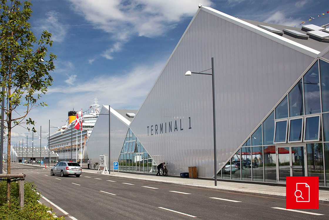 Passenger terminal in Nordborg, Copenhagen