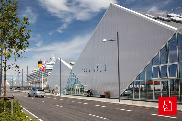 Passenger terminal in Nordborg, Copenhagen
