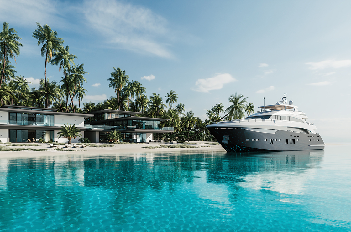 Small yacht