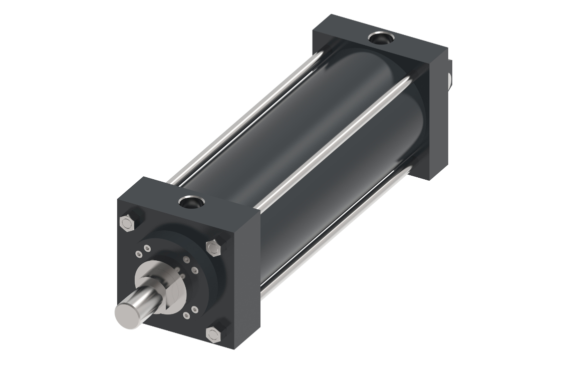 Pneumatic tie-rod medium-duty cylinders – R series