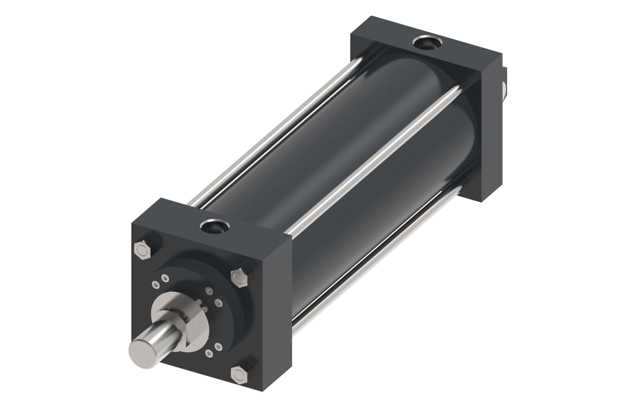 Pneumatic tie-rod medium-duty cylinders – R series