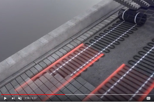 Snow melting and De-Icing solutions from Danfoss