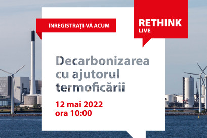 Decarbonizarea cu ajutorul termoficării - 12 mai, de la ora 10:00