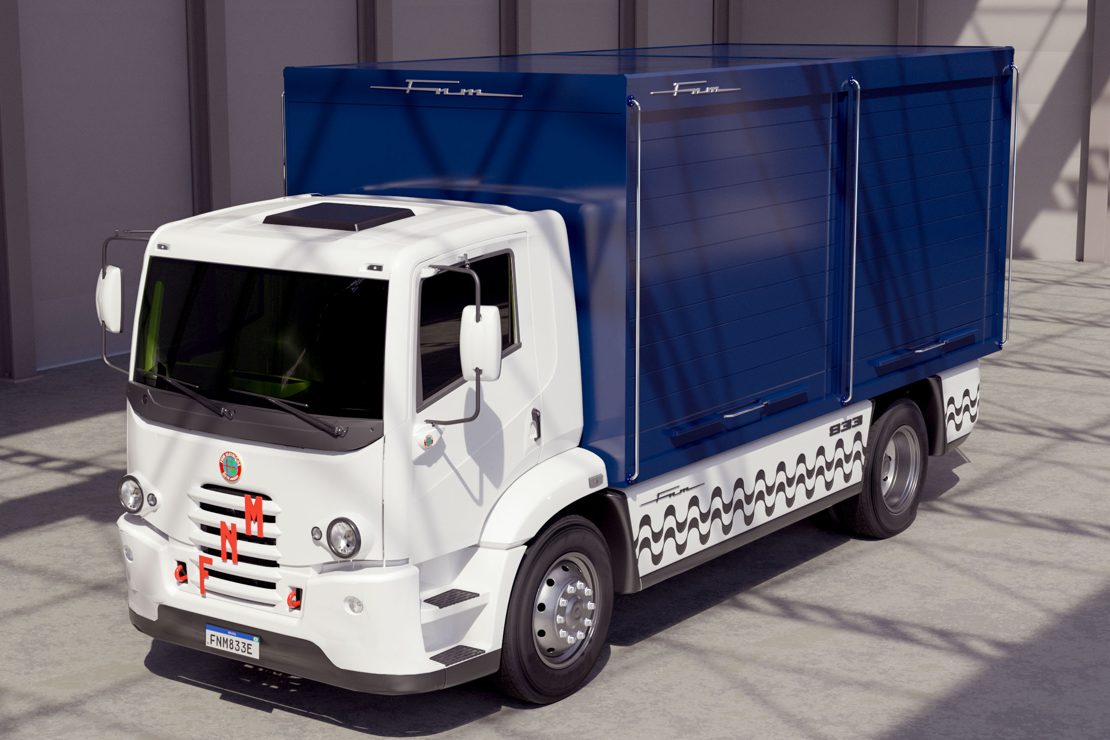Powering fully-electric trucks for reborn Brazilian manufacturer FNM