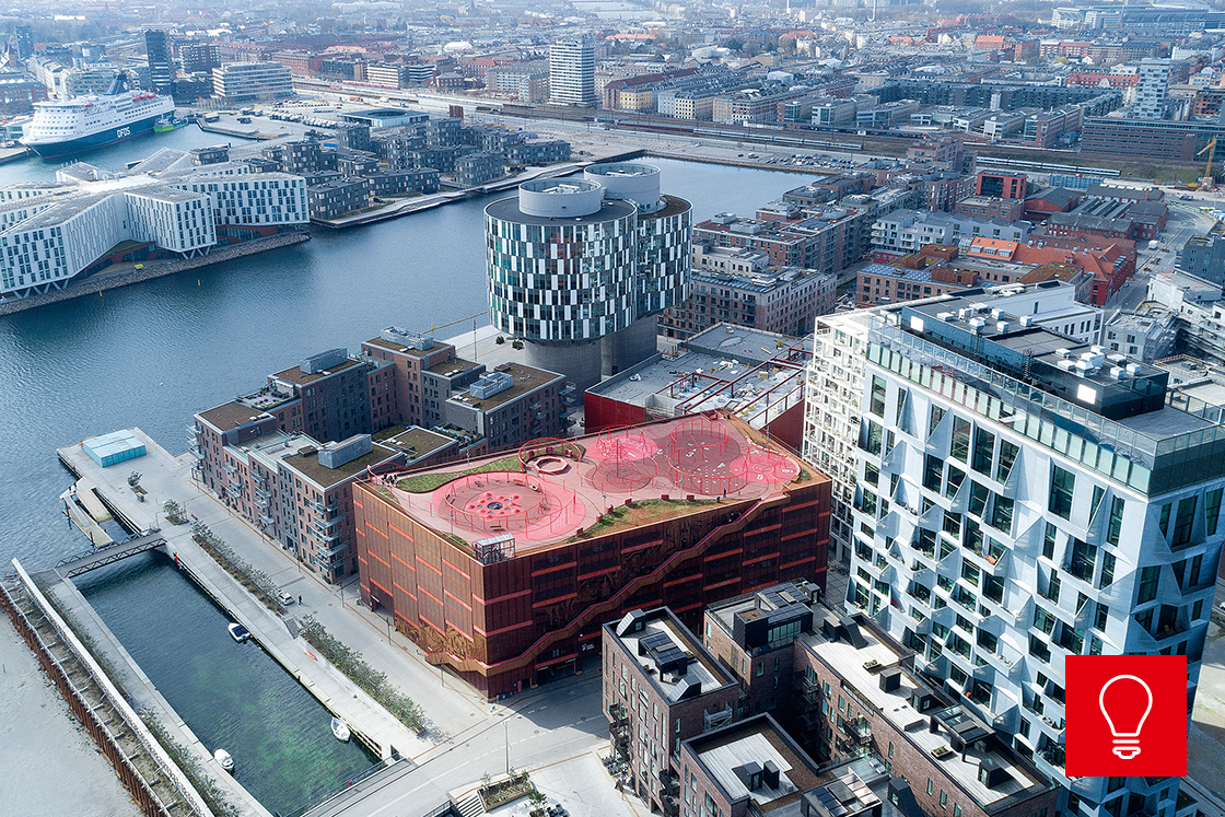 Stadsverwarming, Nordhavn in Copenhagen