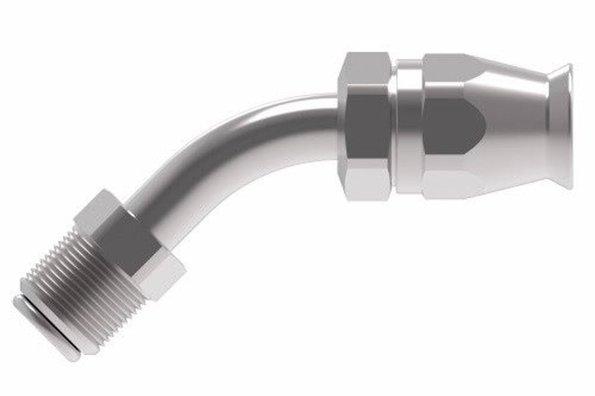 PTFE field attachable fittings