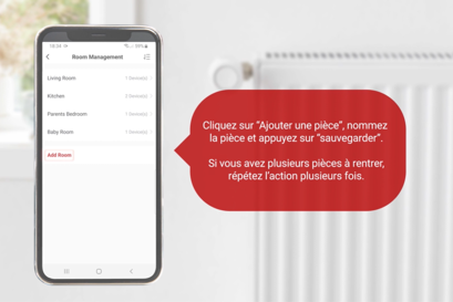 App Tutorial - Comment attribuer un thermostat Danfoss Ally™ à une pièce avec l’application Ally™ ?
