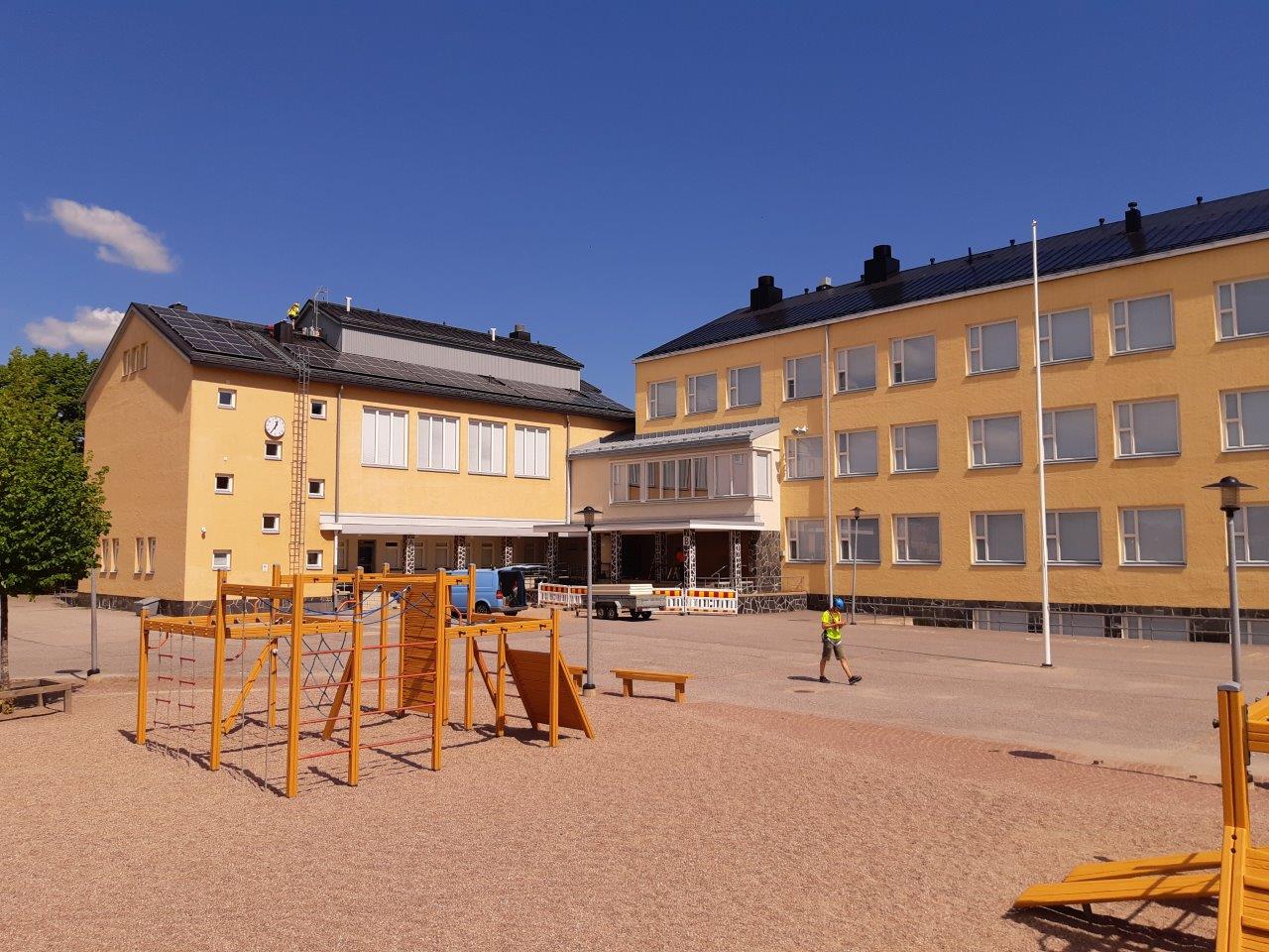 Ecole Finlande Danfoss Ally chauffage