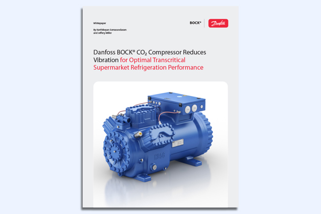 Newly released whitepaper from Danfoss details superior performance by BOCK compressors in supermarket testing