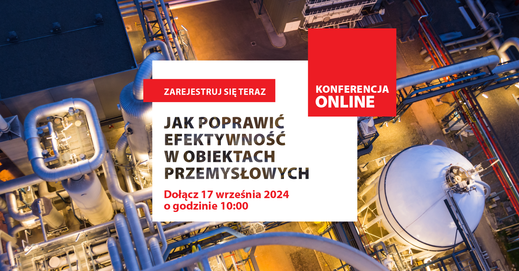 przemysł w nocy, webinar efektywność