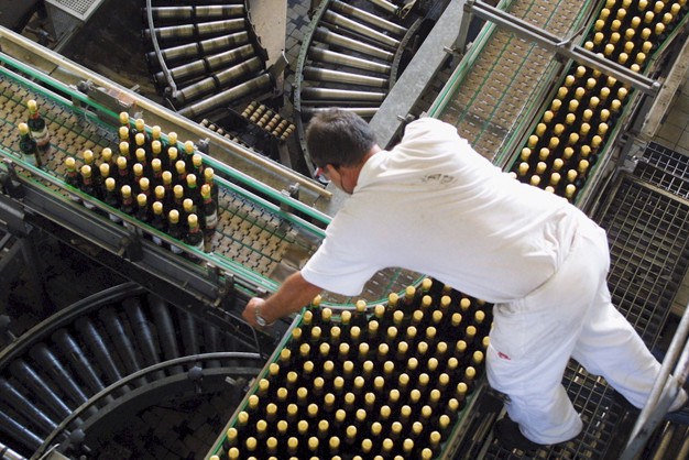 Transporteur in der Lebensmittel- und Getränkeindustrie - viel Potenzial für mehr Effizienz