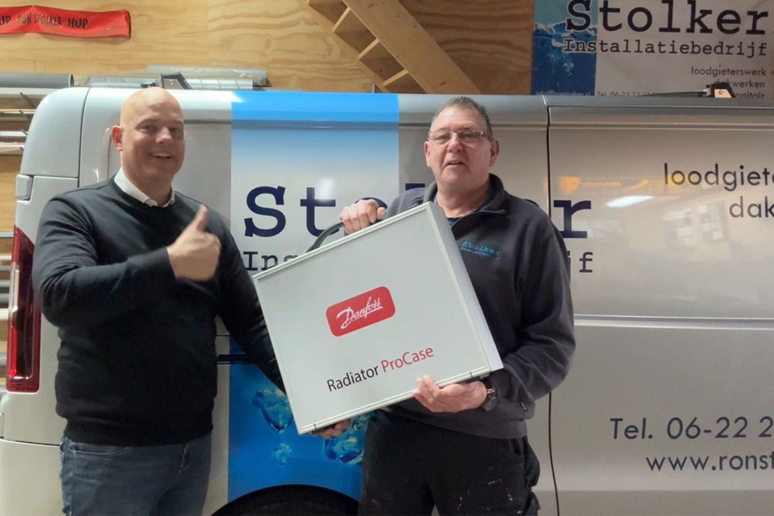 Ron Stolker van Stolker Installatiebedrijf