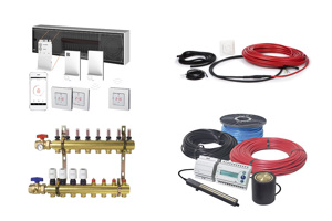 Suelo radiante; fusión de hielo y nieve