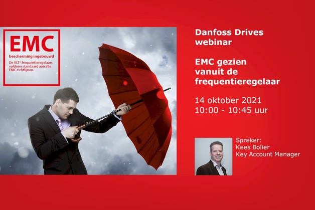 Danfoss Drives webinar 14 oktober 2021 - EMC gezien vanuit de frequentieregelaar