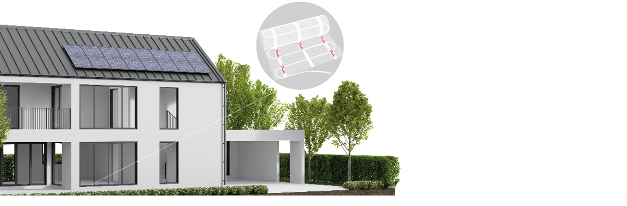 Chauffage par le sol et photovoltaïque