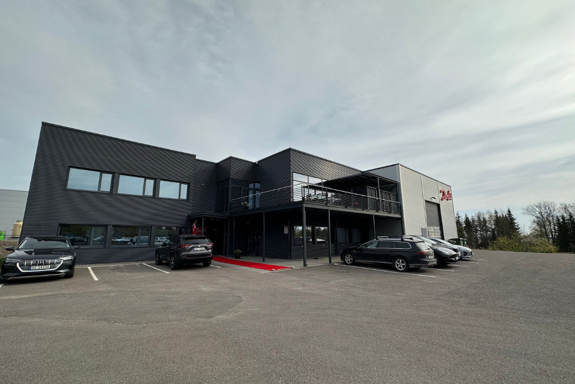 En av Nesoddfergene sett bakfra