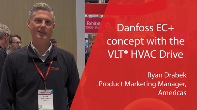 Danfoss at AHR Expo 2024| Drives that improve energy efficiency and carbon emissions