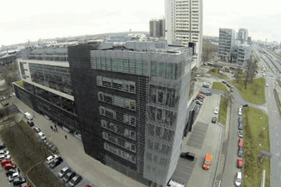 Katowice business centre, Poland