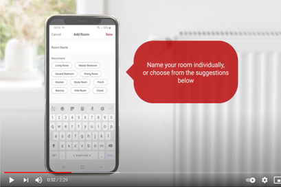 Danfoss Ally™ App Tutorial - How to handle rooms and groups and allocate thermostats