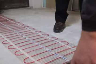 thin electrical heating mat