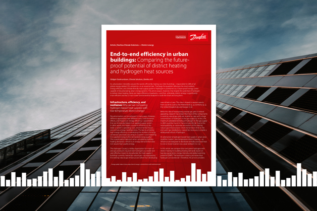 End-to-end efficiency in urban buildings