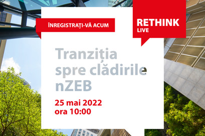 Tranziția spre clădirile nZEB - 25 mai, de la ora 10:00
