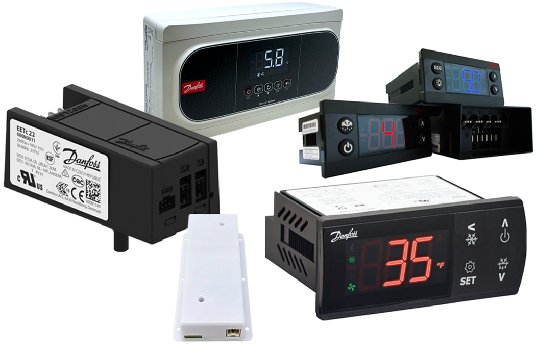 Electronic controllers, Monitor and optimize refrigeration