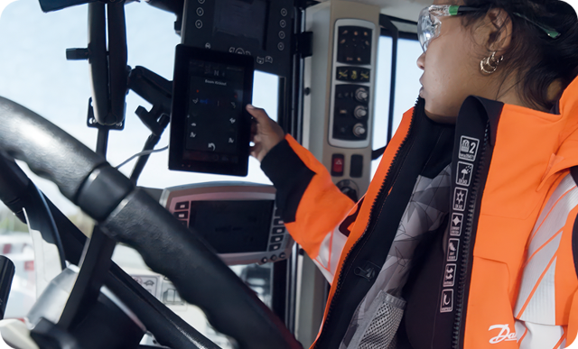 Operate with comfort