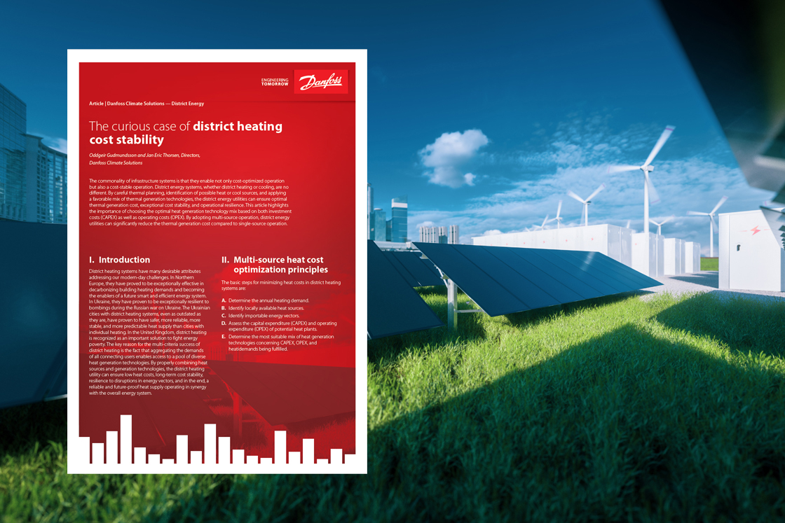 District heating cost stability