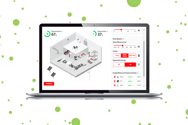 Ontdek de verborgen energie-efficiëntiekampioenen in uw gebouw | Danfoss Drives | Gamification | Online bespaartool