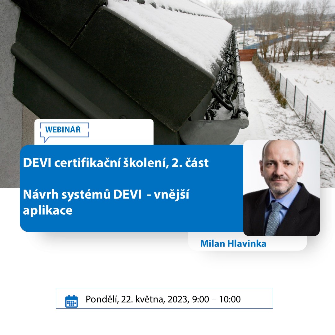 Webinář DEVI certifikační školení, část 2 - vnější aplikace