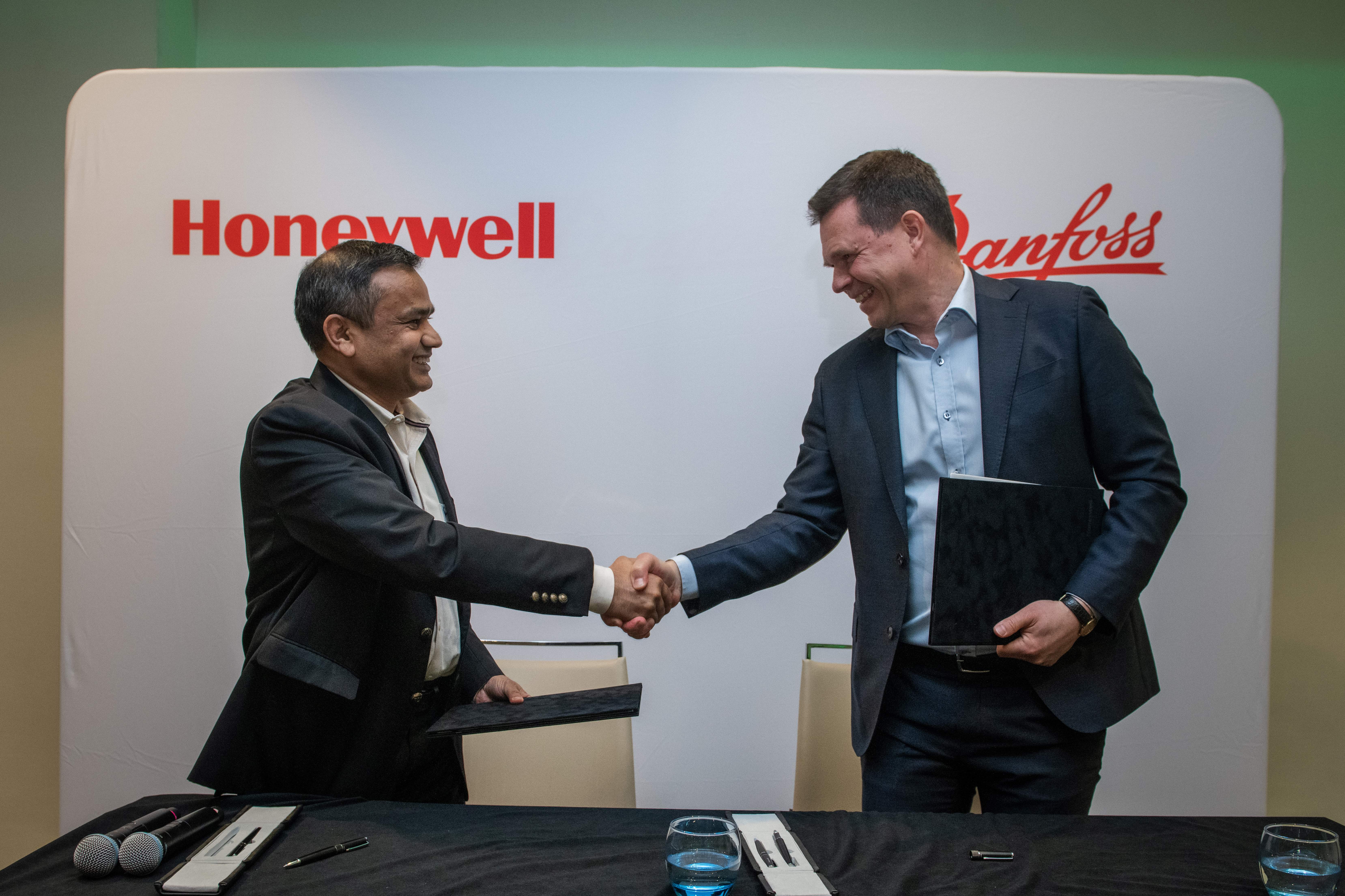 Danfoss Drives and Honeywell sign agreement to enhance collaboration, aiming to reduce downtime and lower engineering costs