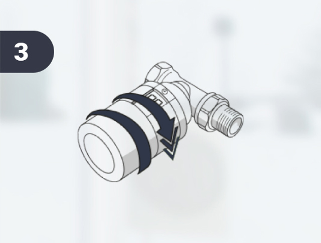 Montera den nya Danfoss Eco™-termostaten