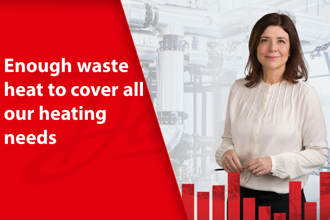 Enough waste heat to cover all our heating needs | Danfoss