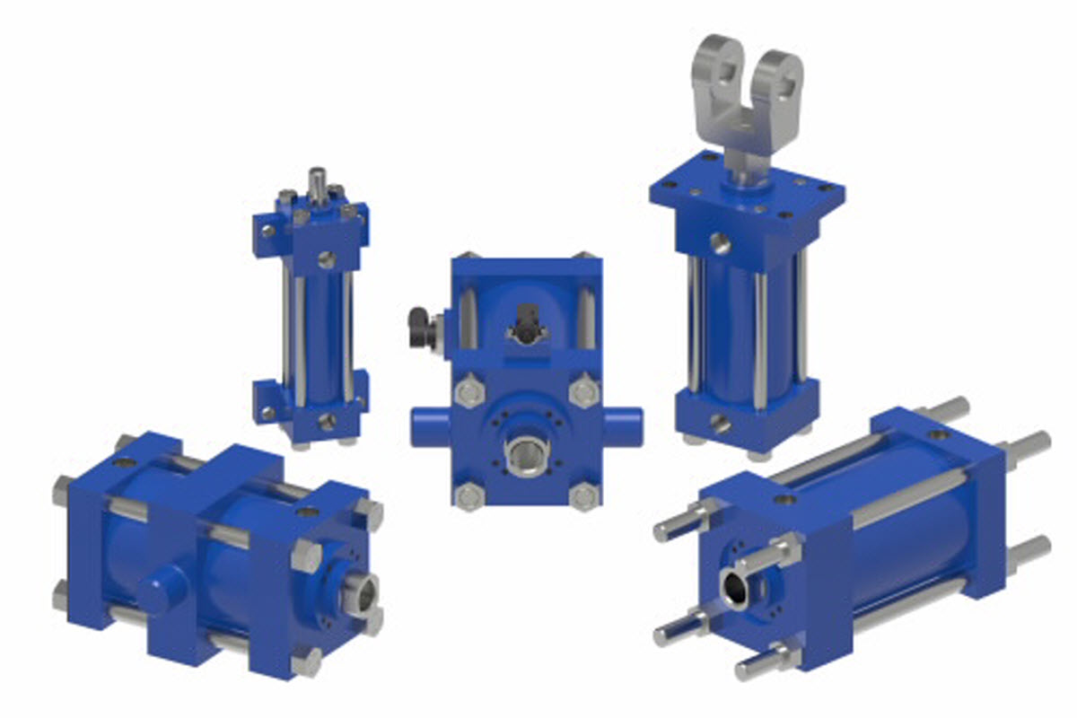 Heavyduty NFPA tierod cylinders Danfoss