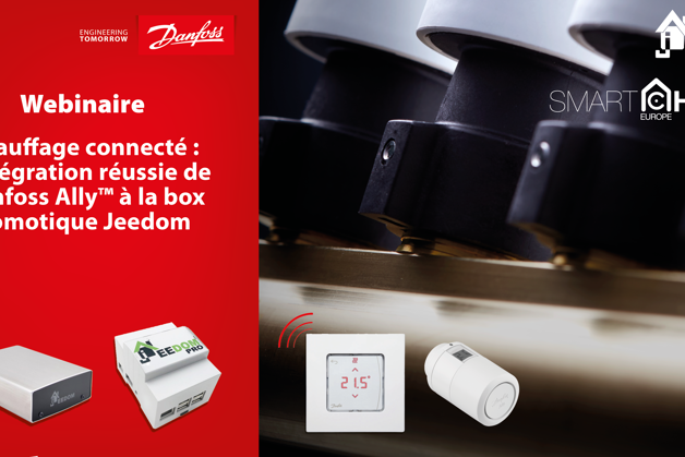 Jeedom chauffage connecté avec Danfoss Ally - domotique