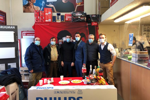 Remise des prix Jean Luc Peronnet Installateur