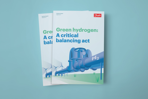 Eine neue Studie von Danfoss zum Thema "grüner Wasserstoff"